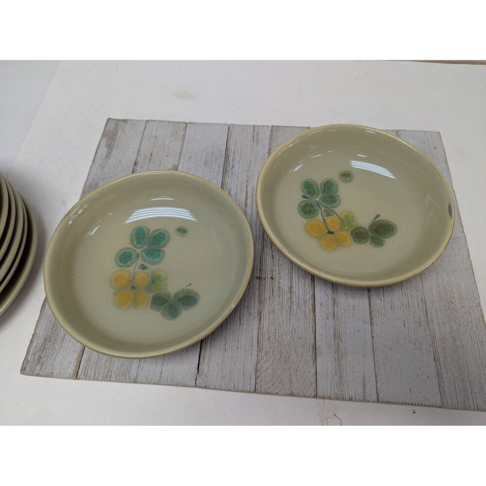 Vintage Set of 2 Franciscan Earthenware Pebble Beach 7" Cereal Soup Bowl